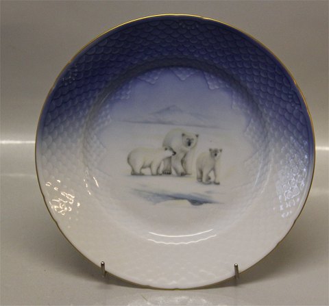 Greenland B&G Porcelain Kalaallit Nunaanni pingortitaq  - Greenlandic Scenery Collection 026-326 Lunchon plates