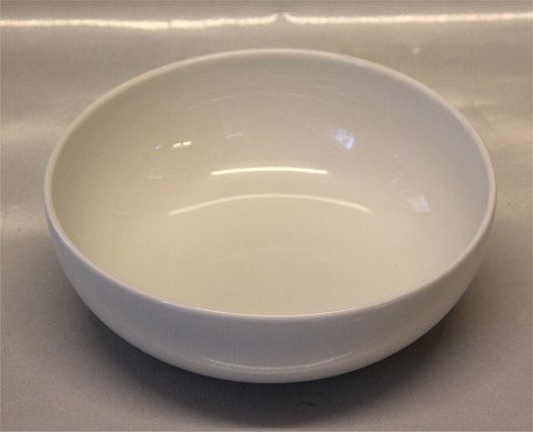 Hvidpot Kongelig Dansk porcelæn  Design Grethe Meyer  6225 Kartoffelfad, rundt (577) 6,7 x 18,5 cm