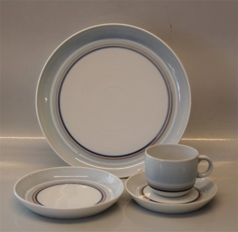 Sahara B&G Hvidt kraftigt stel ? Blå og brun bred streg omkring spejlet (Casablanca - Marrakesh)