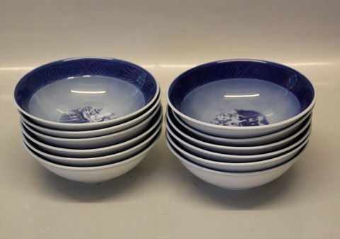 JuleStel Kongelig Dansk  2003 Grødskål 4.7 x 14 cm "Julegaven"