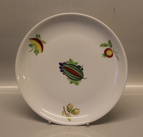 Picnic Dan-ild  50 Frugt og Grønt eller Picknick spise- og kaffestel Rundt fad 26 cm dækketallerken