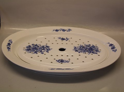 Kongelig Dansk Porcelæn Blå Blomst Flettet 10-8202 + fad 10-8019