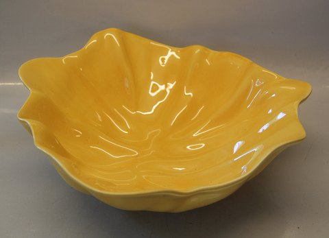 Natura Gul Ole Kortzau fajance skål 13 x 33 cm