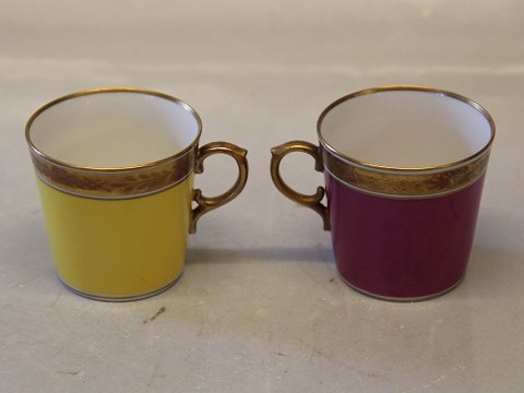 Kongelig Dansk Mokakopper med bred guldkant