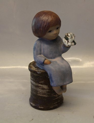Gustavsberg Sverige Lisa Larson (Sculptures 1977) Blomsterpige 23 cm (Blomsterflicka)