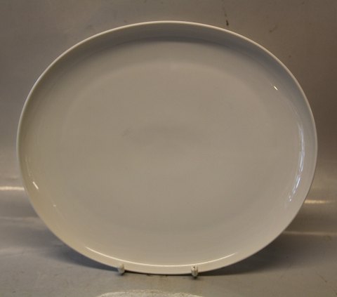B&G porcelæn Hvid Koppel 420 Ovalt fad 31 x 26.5 cm Koppel ?