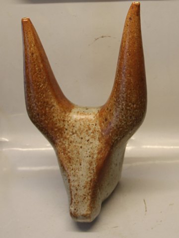 Dansk Stentøj B&G 2504 Moderne Tyrehoved 47 cm Agnethe Jorgensen A 280 53-68