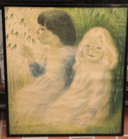 Davre GirlOriginal Poster by Aage Sikker Hansen (1897-1955).