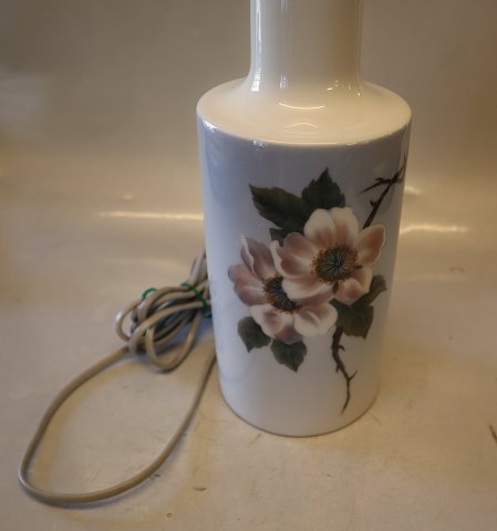 Kongelig Dansk 212-4622 Lampefod med blomsterdekoration 27 cm + fatning mm