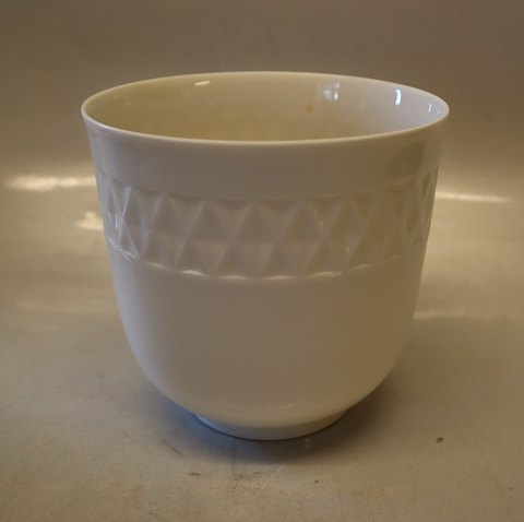 Kongelig Dansk 4342 Kgl. Hvid vase 10.8 cm x 11 cm HHH?