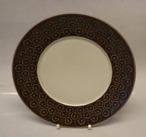 326 Luncheon Plate 21 cm / 8.25" (026) Umbra Brown Azur Nissen Kronjyden B&G Quistgaard  Stoneware