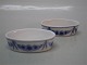 B&G Blå Empire porcelæn055 a Ovalt saltkar, (lille) 6,5 cm