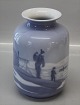 Bing & GrøndahlB&G 719-5463 Vase med grønlandsk motiv 17 cm