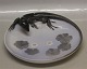 Royal Copenhagen figurine 1100 RC Art Nouveau Card Tray - lizard A. Pedersen (AN) 21 cm