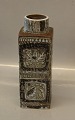 Aluminia Copenhagen Faience Baca RC Faience 719-3259 Aluminia Brown Vase  22.5 cm Nils Thorson Baca 1972