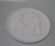 4006 Bisquit efter Thorvaldsen - små vægrelieffer eller plaketter 14,5 cm Eneret B&G 4006 "Livets aldre - årets tider"  Vinter - Alderdom Biskuit Efter Thorvaldsen Relief Rom 1836