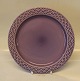 325 Tallerken 24 cm PALET - Violet - lila Bing & Grøndahl  Cordial Quistgaard for B&G / Nissen Kronjyden Stoneware