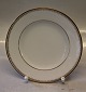 028 a Cake plate 15.5 cm (306) B&G Minuet White form, saw tooth gold rim, form 601