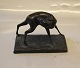 Antelope bronze 11 x 8 x 14.5 cm  on base  Signed JG DK