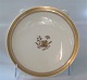 	9483-947 Cake plate 17 cm  Golden Clover # 947 (Cream) Royal Copenhagen (Old Liselund)