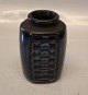 Soeholm 3321 Blue Vase 11 cm EJ 64 Series Design Einer Johansen - Bornholmsk Retro Keramik fra Søholm