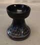 Soeholm 3339 Blå lysestage/ vase 9.5 cm Stentøj EJ 64 SerienDesign Einer 
Johansen  - Bornholmsk Retro Keramik fra Søholm