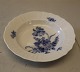 1619-10 Small deep plate 14 cm (601) Danish Porcelain Blue Flower curved 
Tableware